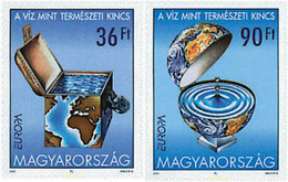 79251 MNH HUNGRIA 2001 EUROPA CEPT. CONSTRUCCION EUROPEA - Gebraucht