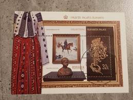 ROMÂNIA COLLECTIONS ELISABETA PALACE MINIATURE SHEET USED - Used Stamps