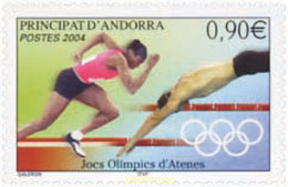 143602 MNH ANDORRA. Admón Francesa 2004 28 JUEGOS OLIMPICOS DE VERANO ATENAS 2004 - Collections