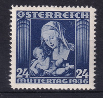 AUSTRIA 1936 - MNH - ANK 627 - Muttertag - Nuevos