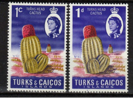 TURKS & CAICOS ISLANDS - Cactus,  Reine E.II - 1971 - MNH - Turks And Caicos
