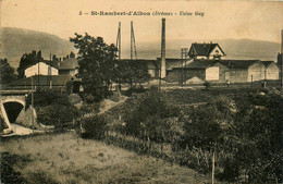 St Rambert D'albon * Vue Sur L'usine GAY * Cheminée - Andere & Zonder Classificatie