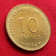Comoros 10 Francs 1992  Comores - Comoros