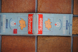 486/Strassenkarte-carte Routière Touring Club SCHWEIZ-SUISSE (122x82 Cm) - Cartes Routières