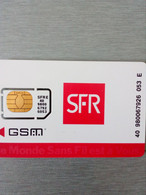 FRANCE GSM CEGETEL SFR  N° GRAS LARGE NUMMER NEUVE MINT - Voorafbetaalde Kaarten: Gsm