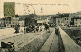 Givors * Le Pont Des Fainéants Et Quai Du Château D'eau * Attelage - Givors