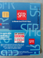 FRANCE GSM LIGNE SFR MINT UT - Per Cellulari (telefonini/schede SIM)