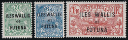 Wallis Et Futuna N°40/42 - Neuf * Avec Charnière - TB - Unused Stamps