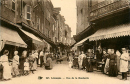 Limoges * La Rue De La Boucherie * Boucher François PAROT - Limoges