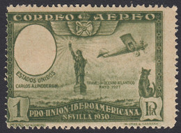 ESPAÑA - SPAGNA - SPAIN - ESPAGNE - 1930 - Yvert Posta Aerea 80b, Nuovo MNH, Non Centrato. - Nuovi