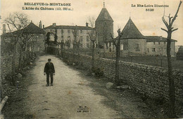 Bellevue La Montagne * Route Et L'allée Du Château - Otros & Sin Clasificación