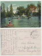 Romania 1917 Bucharest Postcard Issued During Germany Occupation Sent By K.u.k. Austria-Hungary Military P.O. 346 - Foreign Occupations