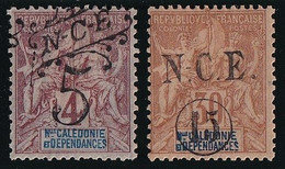 Nouvelle Calédonie N°55/56 - Neuf * Avec Charnière - TB - Unused Stamps