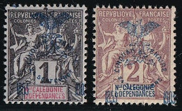 Nouvelle Calédonie N°67/68 - Neuf * Avec Charnière - TB - Unused Stamps