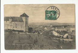 74 Haute Savoie Vue Générale D'annecy Cachet 1915 - Annecy