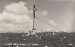 C342) SCHNEEALPE - Gipfelkreuz Am Windberg - S/W ALT - Schneeberggebiet