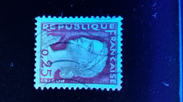 1960 N° 1263  OBLITERE COULEUR DEPLACER  ( SCANNE 3 PAS A VENDRE - Used Stamps