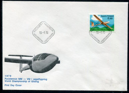 FINLAND 1976 Gliding World Championship FDC.  Michel 779 - FDC