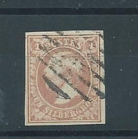 N° 2g OBLITERE - 1852 Guillermo III