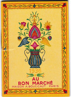 MINI CALENDRIER De 1936, Offert Par LA MAISON BOUCICAUT, AU BON MARCHE. - Small : 1901-20