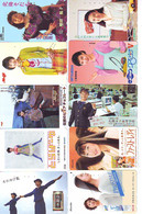 LOT 10 Telecartes Differentes Japon * FEMME Femmes (A-487) SEXY GIRL Girls Phonecards Japan * TELEFONKARTEN FRAUEN FRAU - Fashion