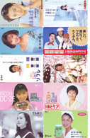 LOT 10 Telecartes Differentes Japon * FEMME Femmes (A-472) SEXY GIRL Girls Phonecards Japan * TELEFONKARTEN FRAUEN FRAU - Fashion