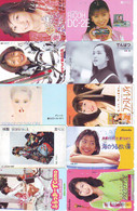 LOT 10 Telecartes Differentes Japon * FEMME Femmes (A-469) SEXY GIRL Girls Phonecards Japan * TELEFONKARTEN FRAUEN FRAU - Fashion