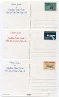 FINLAND 1990 Christmas Postcards (3), Unused  Michel P165-67 - Enteros Postales