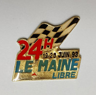 Pin's 24 Heures Du Mans Le Maine 19-20juin 1993 Libre - F1