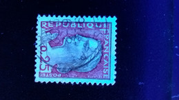 1960 N° 1263  OBLITERE CADRE GRIS  DEPLACER  6.2.1962 ( SCANNE 3 PAS A VENDRE - Usati