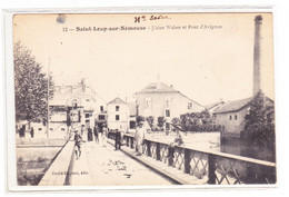 Saint-Loup-sur-Sémouse Usine Walser Et Pont D'Avignon - Saint-Loup-sur-Semouse