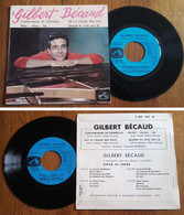 RARE French EP 45t RPM BIEM (7") GILBERT BECAUD  «L'enterrement De Cornelius» (Lang, 1959) - Collector's Editions