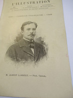 Petit Programme 2 Volets/Comédie Française/M ALBERT-LAMBERT/Britannicus/Le Jeu De L'Amour/ L'Illustration/1895    COFIL6 - Programmes