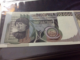 Italia Repubblica  Banconote Da Lire 10.000 Machiavelli 1978   FDS - 10000 Lire