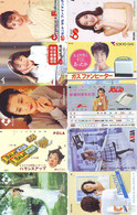 LOT 10 Telecartes Differentes Japon * FEMME Femmes (A-517) SEXY GIRL Girls Phonecards Japan * TELEFONKARTEN FRAUEN FRAU - Moda