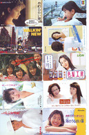 LOT 10 Telecartes Differentes Japon * FEMME Femmes (A-514) SEXY GIRL Girls Phonecards Japan * TELEFONKARTEN FRAUEN FRAU - Moda