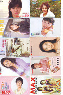 LOT 10 Telecartes Differentes Japon * FEMME Femmes (A-500) SEXY GIRL Girls Phonecards Japan * TELEFONKARTEN FRAUEN FRAU - Mode