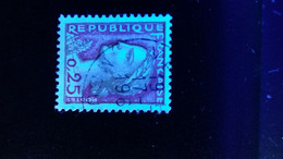 1960 N° 1263  OBLITERE  CADRE GRIS DEPLACER POSTES P ET O POINT BLANC   ( SCANNE 3 PAS A VENDRE - Usados