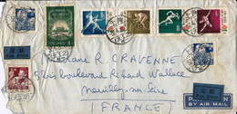 Nice Letter From CHINA To France (1957) Air Mail - Briefe U. Dokumente