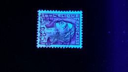 1960 N° 1263  OBLITERE  COULEUR ROUGE DEPLACER 11.8.1964 ( SCANNE 3 PAS A VENDRE - Used Stamps