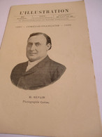 Petit Programme 2 Volets/Comédie Française/M SILVAIN/Tartuffe/Le Malade Imaginaire L'Illustration/1897           COFIL11 - Programs