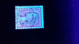 1960 N° 1263  OBLITERE  COULEUR ROUGE 0,25 DEFECTUEUSE 6.3.1964 ( SCANNE 3 PAS A VENDRE - Used Stamps