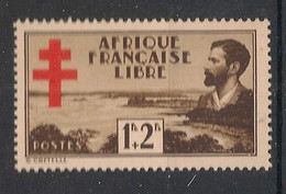 AEF - 1941 - N°Yv. 155 - Croix Rouge - Neuf Luxe ** / MNH / Postfrisch - Croix-Rouge