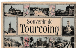 Delcampe - CPA Tourcoing - Souvenir De Tourcoing (avec 8 Vues) - Tourcoing