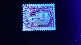 1960 N° 1263  OBLITERE  COULEUR ROUGE DEPLACER 16.1.1964 ( SCANNE 3 PAS A VENDRE - Usati