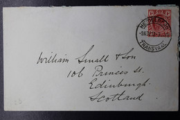 Transvaal: Cover Heidelberg - Edinburgh Scotland 1912 - Transvaal (1870-1909)