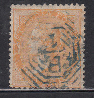 2a Brown Orange, British East India Used 1865, Two Annas, Elephant Wmk,, - 1858-79 Kronenkolonie