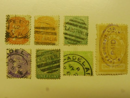 SOUTH AUSTRALIA - 7 TIMBRES/STAMPS - OBLITERES/USED - Oblitérés