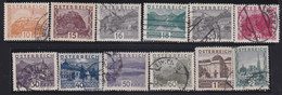 Österreich   .    Y&T    .    378/389        .    O  (379: O)   .     Gestempelt - Used Stamps