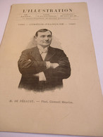 Petit Programme 2 Volets/Comédie Française/M De Féraudy/Souvent Homme Varie/L'Ami Fritz/L'Illustration/1896 COFIL13 - Programmes